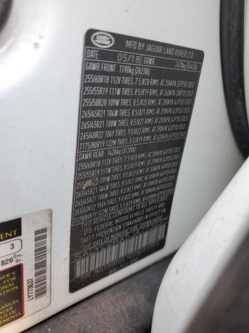 2018 LAND ROVER RANGE ROVE - SALYL2RX5JA773637