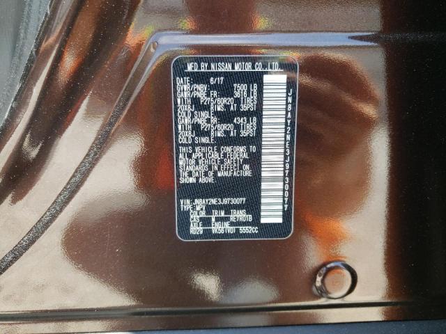 2018 NISSAN ARMADA PLA - JN8AY2NE3J9730077