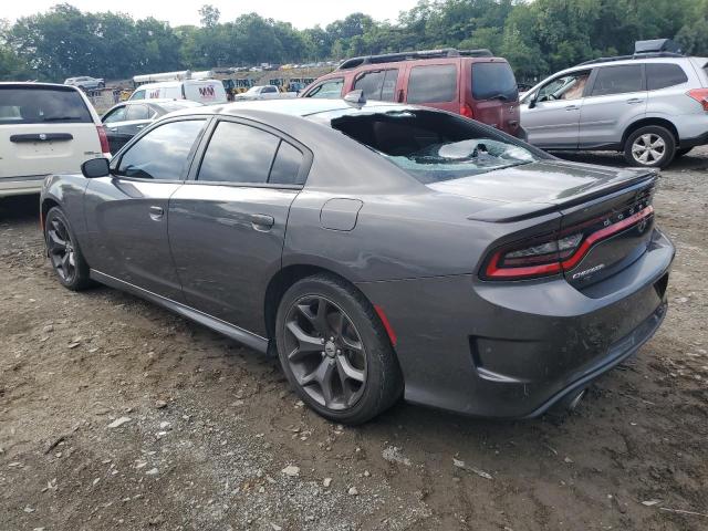 DODGE CHARGER SX 2018 gray  flexible fuel 2C3CDXHG3JH221900 photo #3