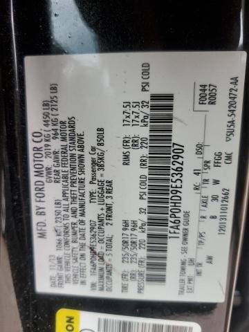 VIN 1FA6P0HD9E5362907 2014 Ford Fusion, SE no.12