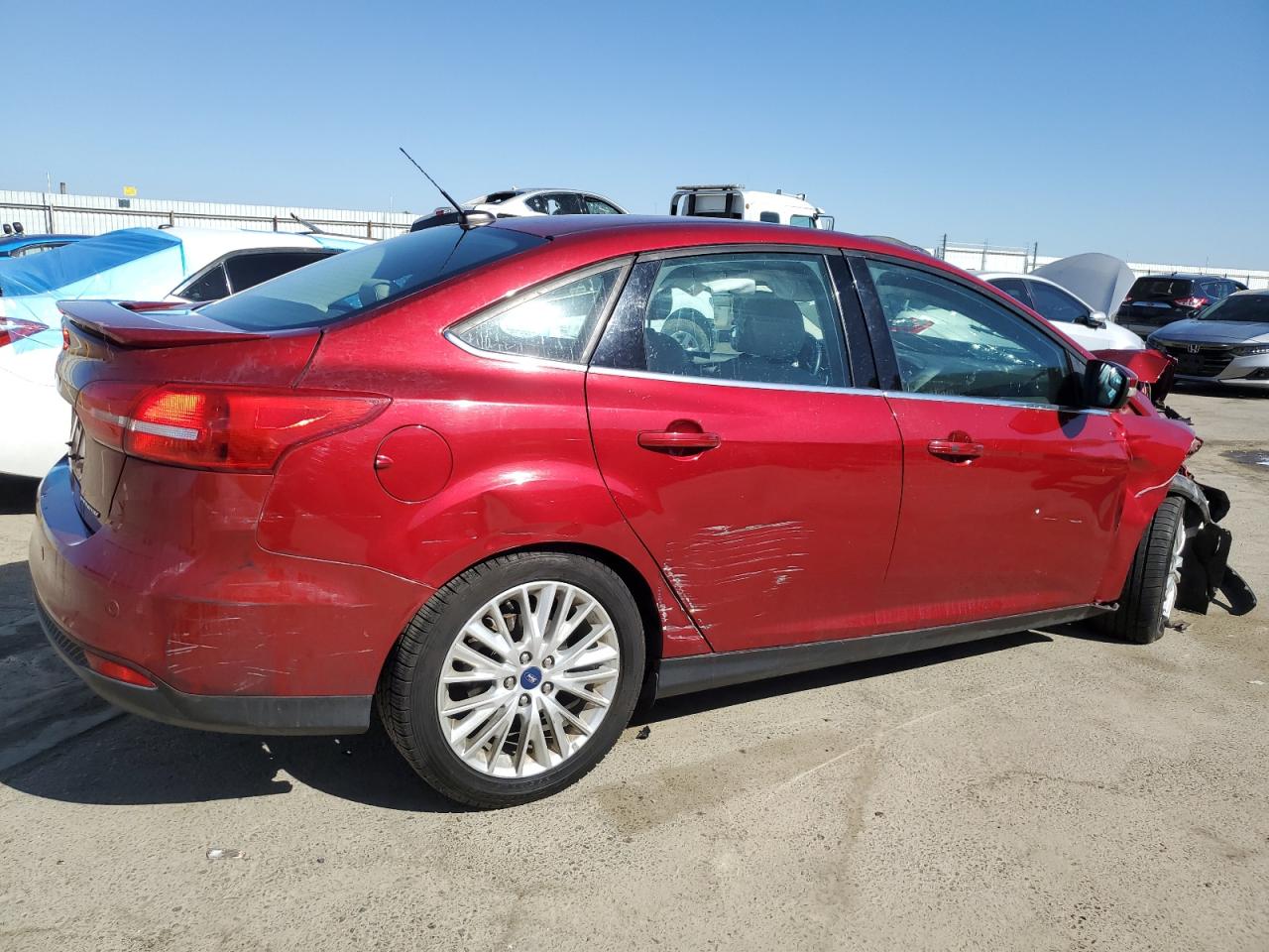 Lot #2988910540 2017 FORD FOCUS TITA