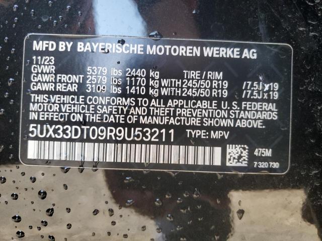 VIN 5UX33DT09R9U53211 2024 BMW X4 no.13