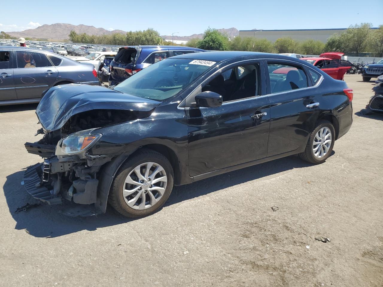 Lot #2962715076 2018 NISSAN SENTRA S