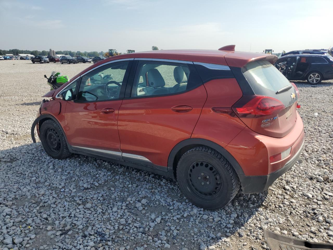 CHEVROLET BOLT EV LT 2020 orange  electric 1G1FY6S04L4150461 photo #3