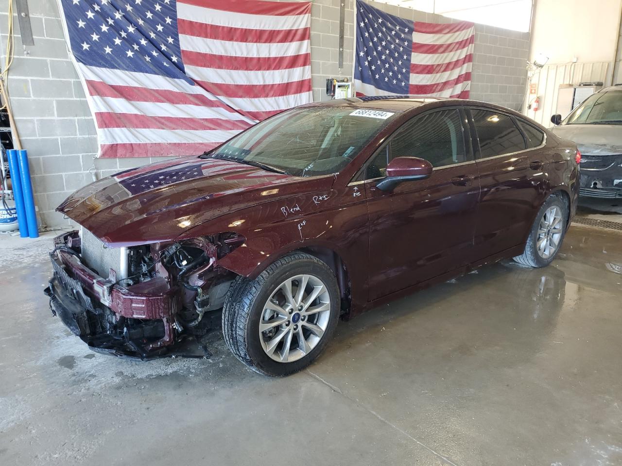 Lot #2789424519 2017 FORD FUSION SE