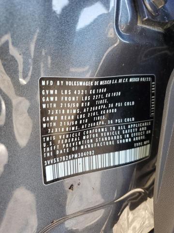 2023 VOLKSWAGEN TAOS SE - 3VVSX7B26PM304082