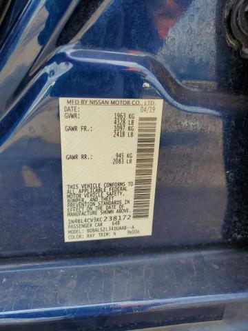 2019 NISSAN ALTIMA SR - 1N4BL4CV3KC238172
