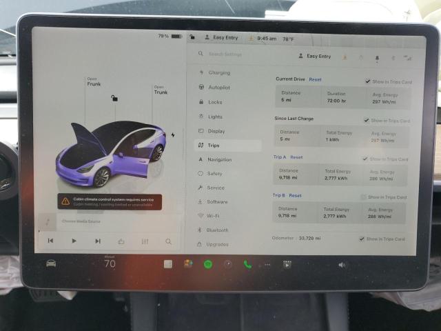 2022 TESLA MODEL 3 - 5YJ3E1EB4NF171440