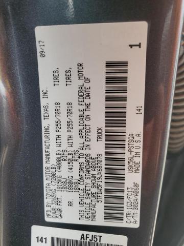 2018 TOYOTA TUNDRA CRE - 5TFDW5F19JX687078