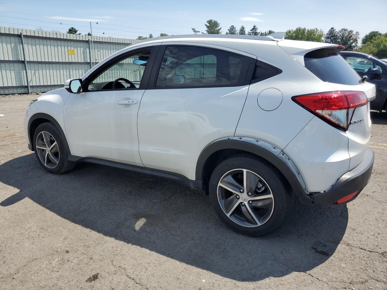 HONDA HR-V EX 2022 white  gas 3CZRU6H50NM763553 photo #3