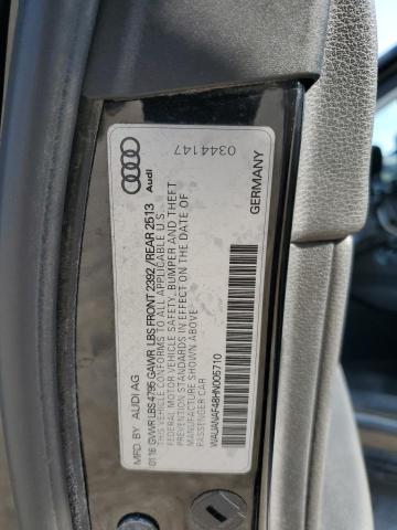 2017 AUDI A4 PREMIUM WAUANAF48HN005710