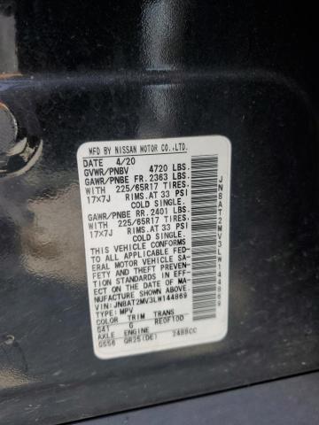 2020 NISSAN ROGUE S - JN8AT2MV3LW144869