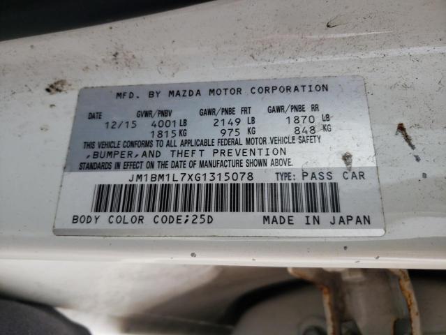 2016 MAZDA 3 TOURING - JM1BM1L7XG1315078