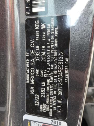 2023 KIA FORTE LX - 3KPF24AD4PE581372