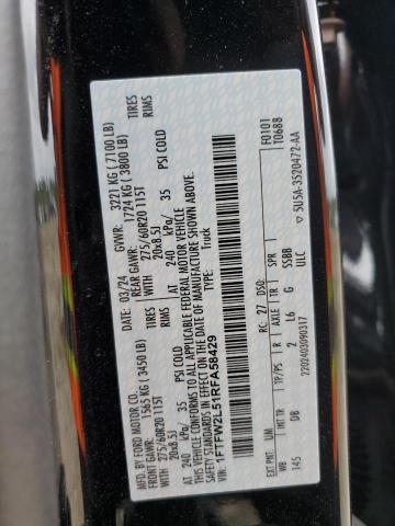 2024 FORD F150 STX - 1FTFW2L51RFA58429