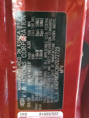 2017 KIA SPORTAGE E - KNDPNCAC6H7072723