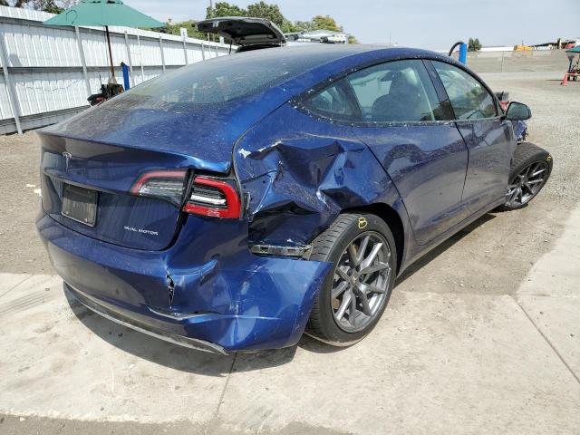 VIN 5YJ3E1EB4NF335530 2022 Tesla MODEL 3 no.3