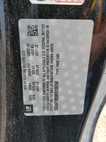 2015 CADILLAC ATS PREMIU 1G6AF1R38F0126740