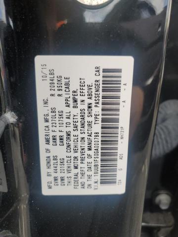 2016 ACURA TLX TECH - 19UUB1F50GA000798