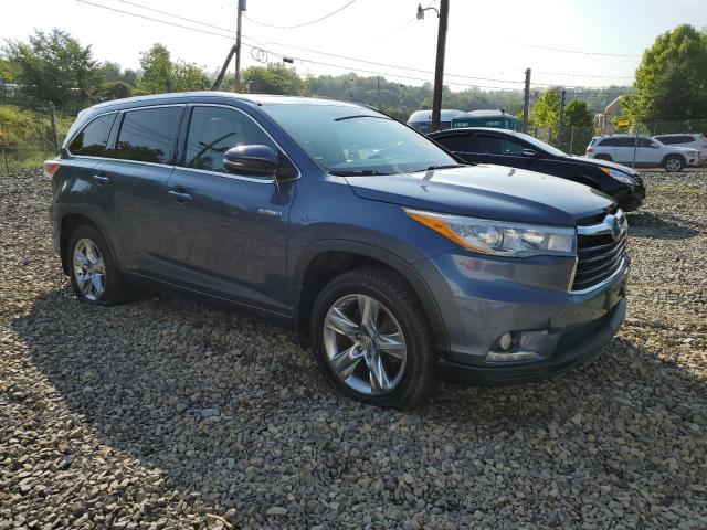 VIN 5TDDCRFHXFS007747 2015 Toyota Highlander, Hybri... no.4