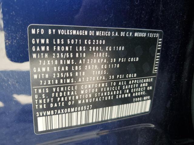 2024 VOLKSWAGEN TIGUAN SE - 3VVMB7AX0RM066527