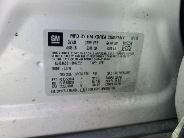 2017 BUICK ENCORE PRE - KL4CJASB1HB042282
