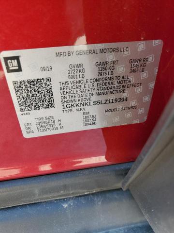 2020 GMC ACADIA SLE - 1GKKNKLS5LZ119394