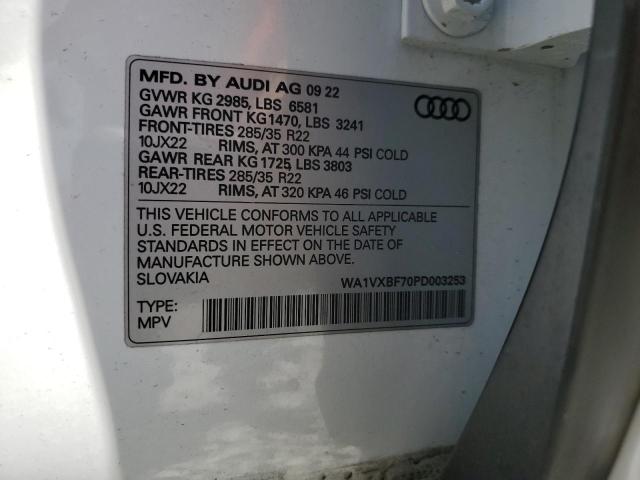 VIN WA1VXBF70PD003253 2023 Audi Q7, Prestige no.13