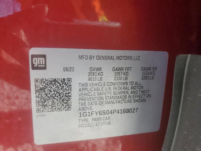 VIN 1G1FY6S04P4168027 2023 Chevrolet Bolt, LT no.13