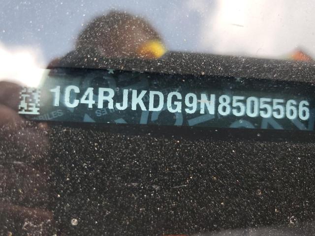 2022 JEEP GRAND CHER - 1C4RJKDG9N8505566