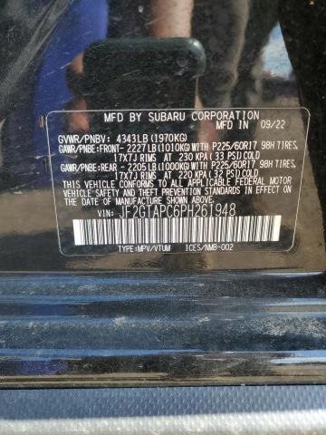 2023 SUBARU CROSSTREK - JF2GTAPC6PH261948