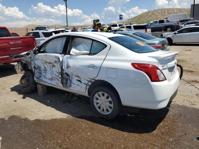 NISSAN VERSA S 2019 white  gas 3N1CN7AP6KL878043 photo #3