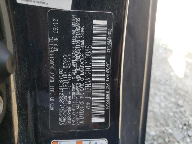 2013 TOYOTA SCION FR-S - JF1ZNAA12D1710948
