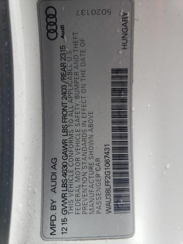 2016 AUDI A3 PREMIUM - WAU38LFF2G1067431