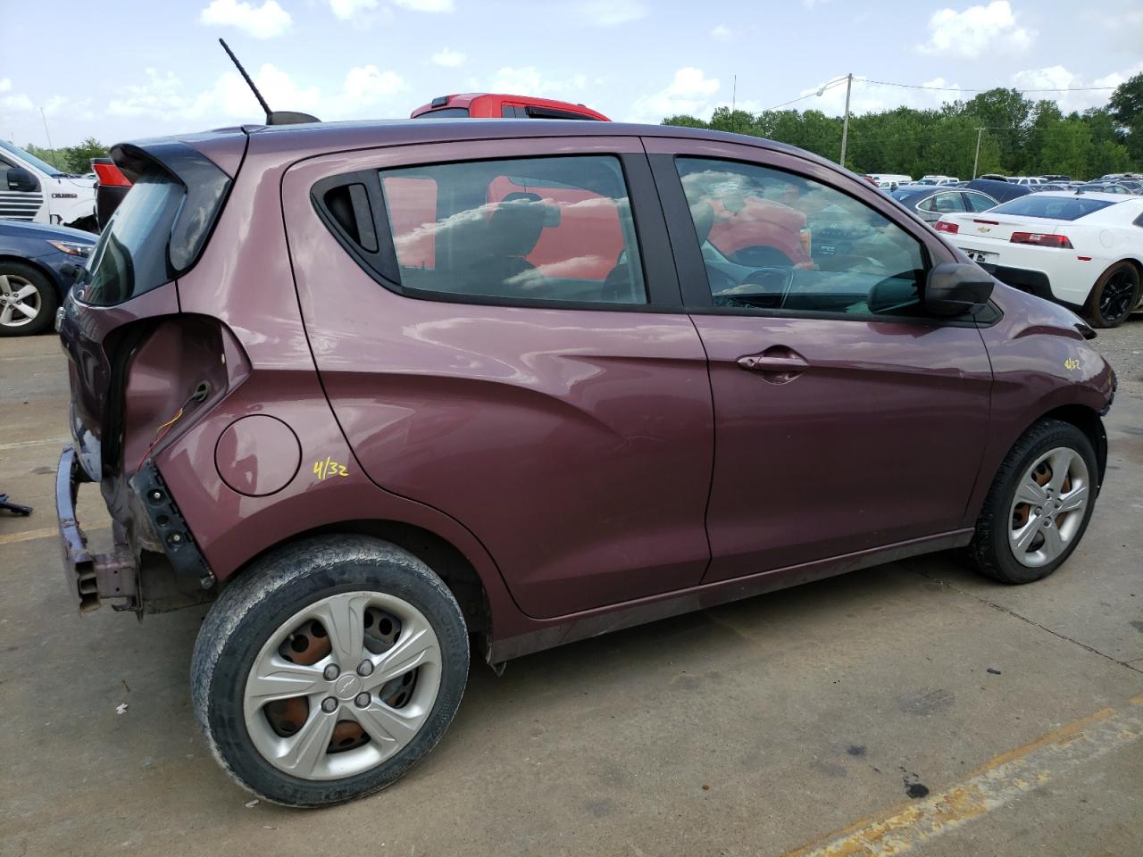 Lot #2942999287 2020 CHEVROLET SPARK LS