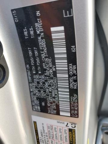 2015 TOYOTA 4RUNNER SR - JTEBU5JRXF5233463