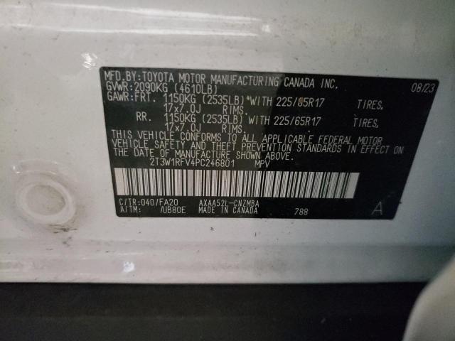 2023 TOYOTA RAV4 XLE - 2T3W1RFV4PC246801