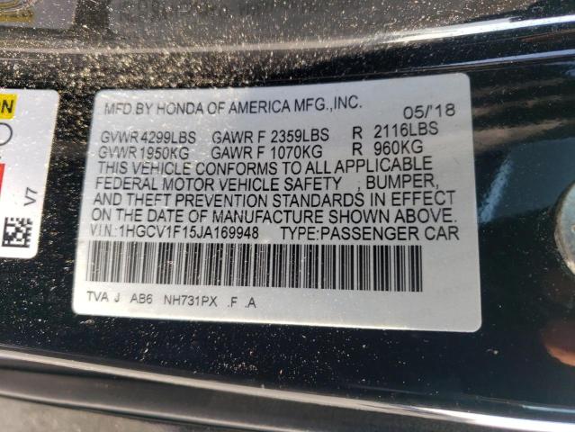 2018 HONDA ACCORD LX - 1HGCV1F15JA169948