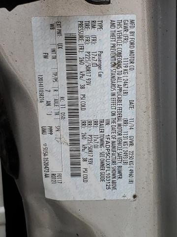 2015 FORD C-MAX PREM - 1FADP5CUXFL103125