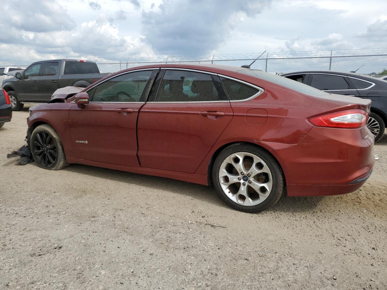 Lot #3026306428 2014 FORD FUSION SE