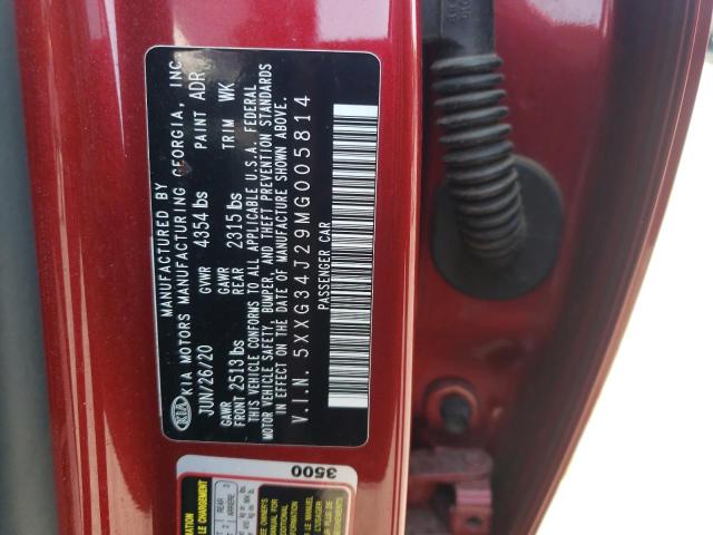 2021 KIA K5 EX - 5XXG34J29MG005814