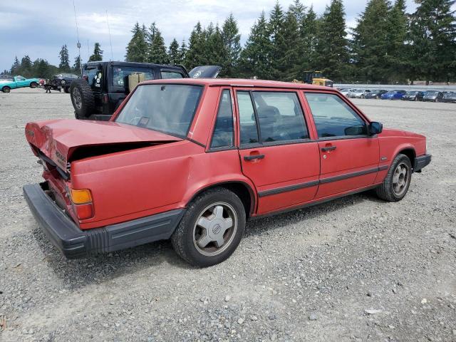 VOLVO 740 GLE 1988 red  gas YV1FA8746J2266654 photo #4