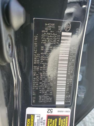 VIN 4T1F11AK8LU389010 2020 Toyota Camry, Xle no.13