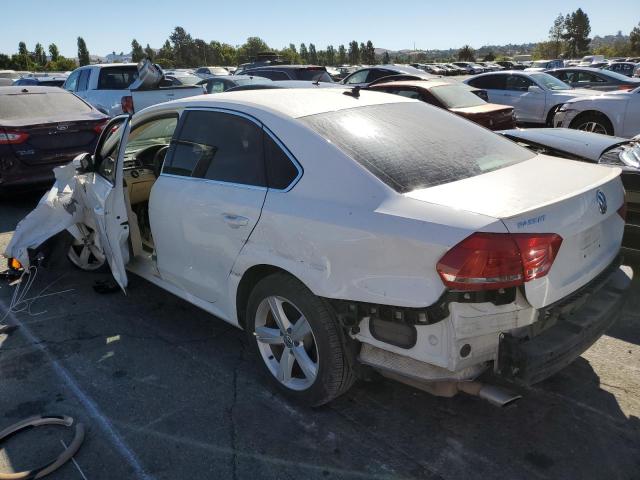 VOLKSWAGEN PASSAT SE 2013 white  gas 1VWBP7A39DC004927 photo #3