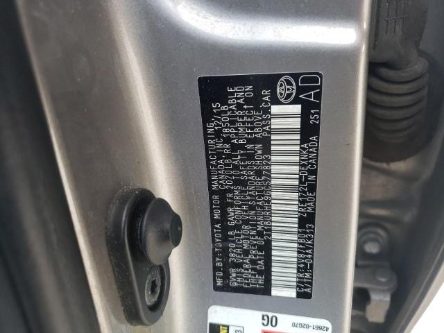 2016 TOYOTA COROLLA L - 2T1BURHE9GC577823