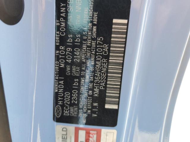 2021 HYUNDAI VELOSTER N - KMHT36AH9MU010175