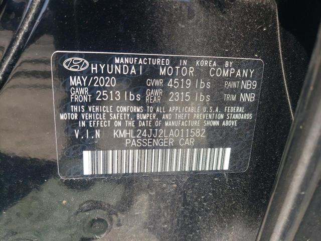 2020 HYUNDAI SONATA HYB - KMHL24JJ2LA011582