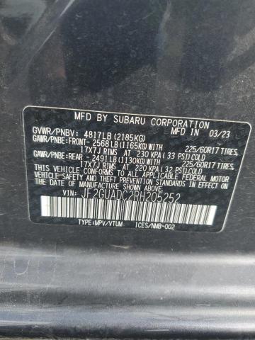 2024 SUBARU CROSSTREK - JF2GUADC2RH205252