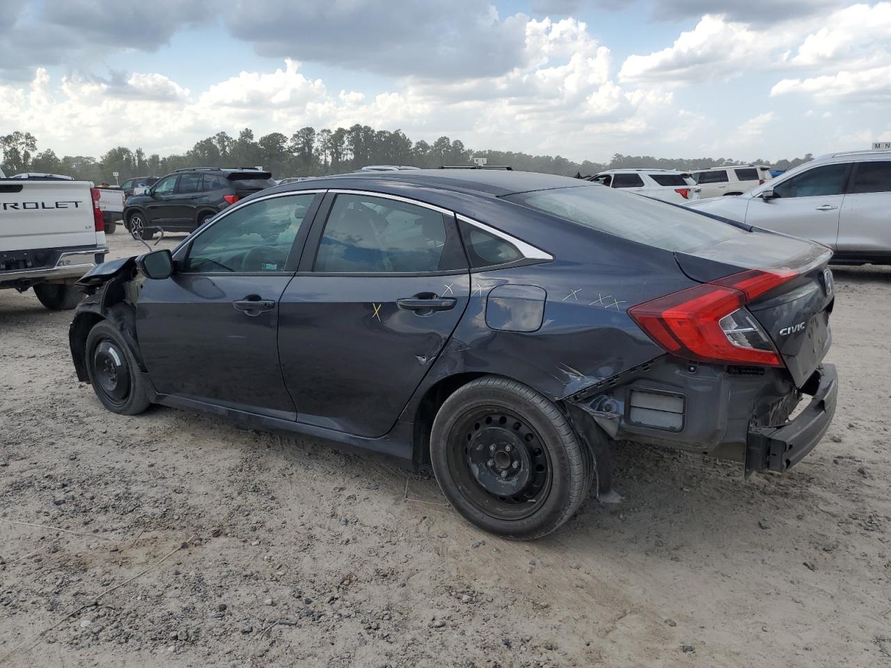 Lot #2943096416 2020 HONDA CIVIC LX