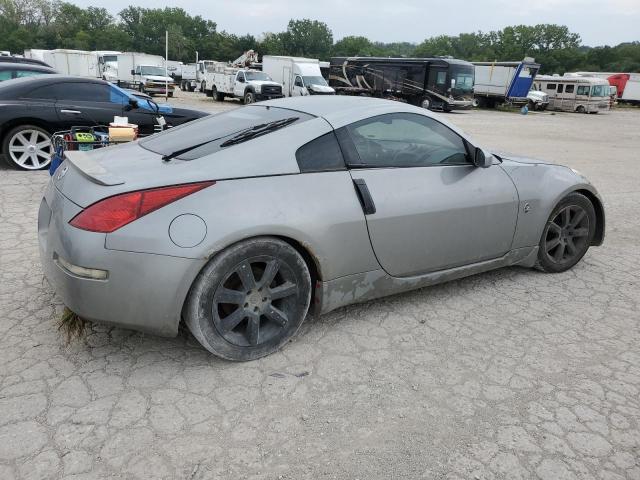 NISSAN 350Z COUPE 2004 silver  gas JN1AZ34D54T151514 photo #4